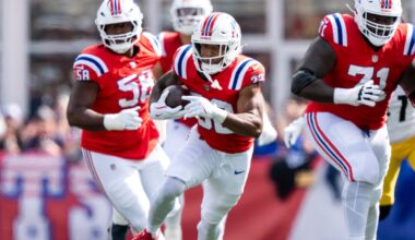 Sunday Patriots Notes: Run game still searching for answers