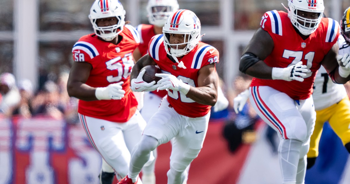 Sunday Patriots Notes: Run game still searching for answers