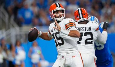 Bengals trade for Browns QB Joe Flacco amidst offensive woes