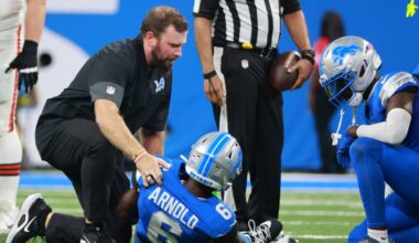 Terrion Arnold injury update: Lions CB will be out for a ‘long time’