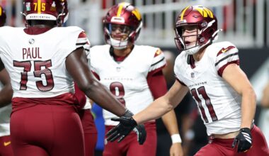 Stats and Snaps - 2025 Week 4, Commanders @ Atlanta Falcons