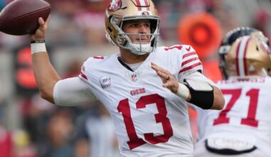 49ers odds: Brock Purdy’s potential return leads to the Niners being favored