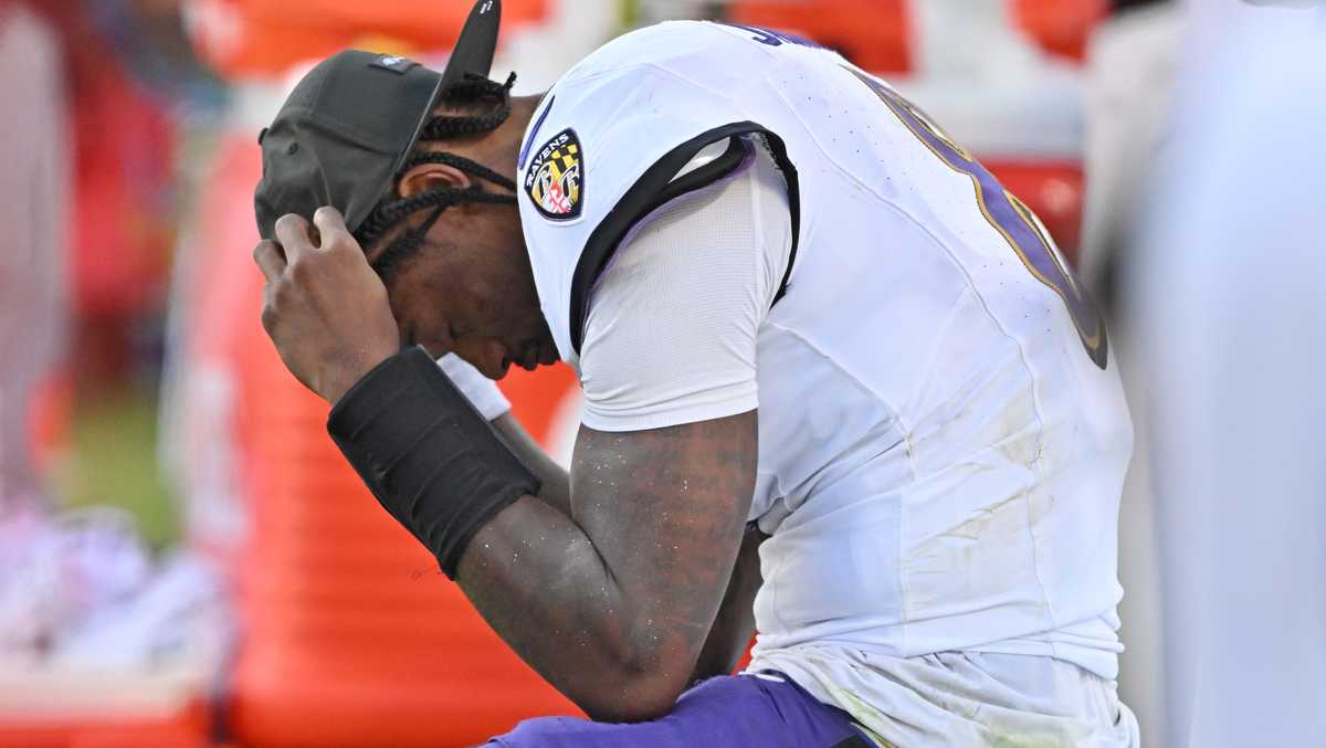 Lamar Jackson ruled out Sunday against Texans, Ravens announce