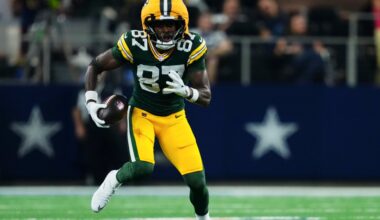 The Packers’ pass-catchers are playing well