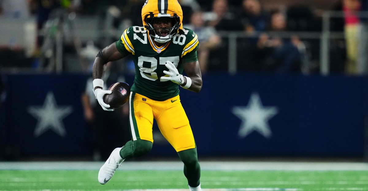 The Packers’ pass-catchers are playing well