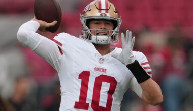 49ers news: Brock Purdy, Jauan Jennings, and Ricky Pearsall are out