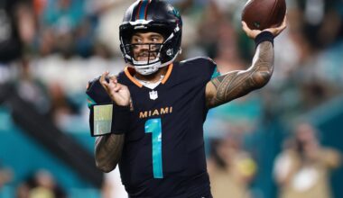 Miami Dolphins QB Tua Tagovailoa to start vs. Los Angeles Chargers