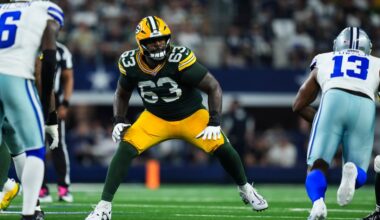 Packers LT Rasheed Walker misses practice with injury
