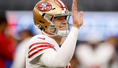 49ers Q&A: Kyle Shanahan, Short Mac Jones passes, officiating