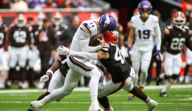 Browns defense shows some cracks in the armor in Week 5 vs Vikings