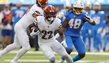 Stats and Snaps - 2025 NFL Week 5, Washington Commanders @ LA Chargers