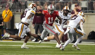 College football grades: Ohio State earns 'A' mark, Texas gets 'F' on Week 6 report card