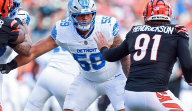 Lions film breakdown: Dissecting Giovanni Manu’s debut vs. Bengals