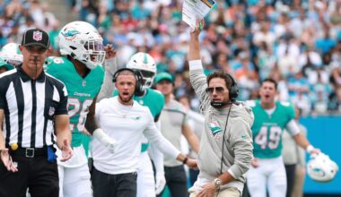 Miami Dolphins Week 6 fans lose confidence following collapse versus Carolina Panthers; Los Angeles Chargers next