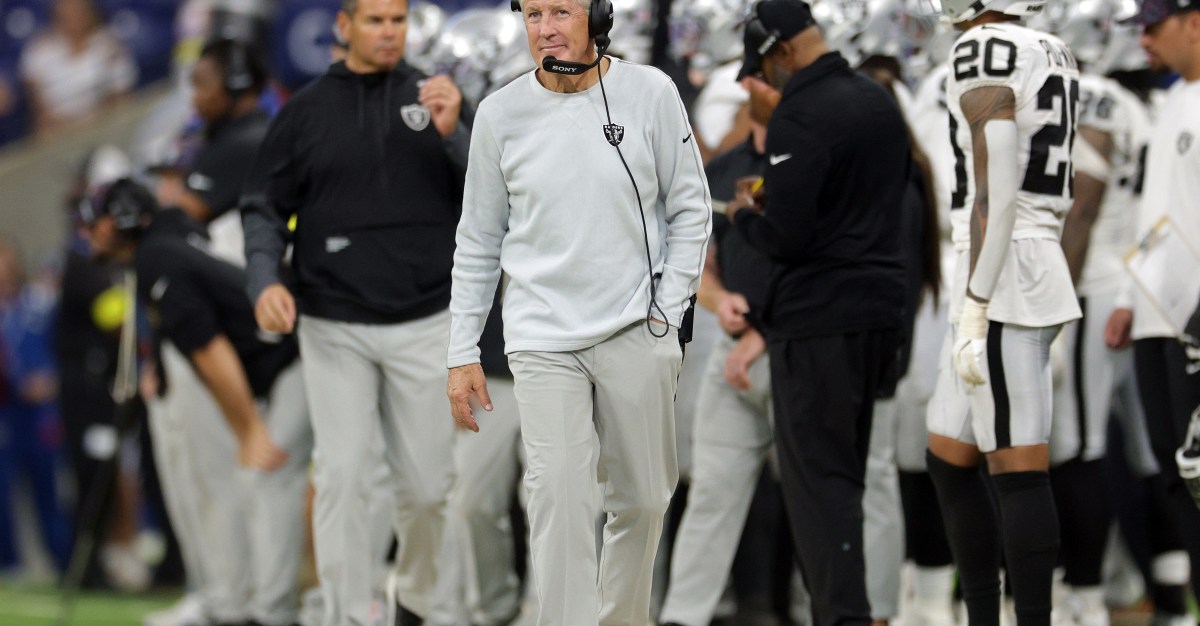 Raiders bad start: We’ve had some warning signs by Pete Carroll’s team