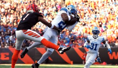 Detroit Lions Week 5 snap counts, personnel usage vs. Cincinnati Bengals