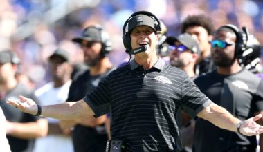 Ravens HC John Harbaugh on changes after 3rd straight loss: ‘Everything is on the table’