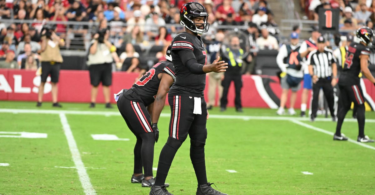 Cardinals could be without Kyler Murray, which means it is Jacoby Brissett on deck