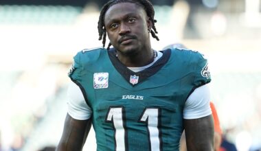 Eagles Injury Report: A.J. Brown misses practice again