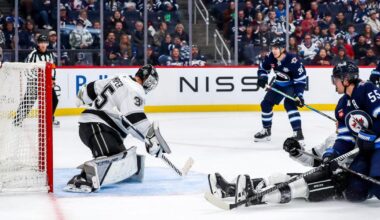 Mark Scheifele scores twice in the Jets' 3-2 victory over the Kings