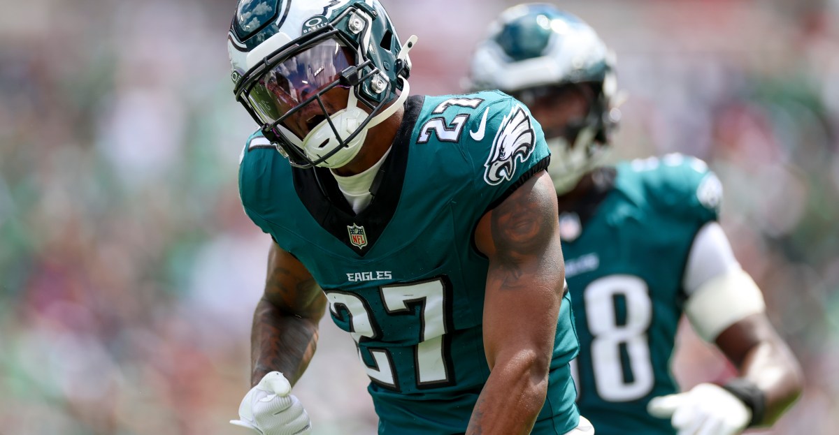 Eagles Injury Report: Quinyon Mitchell upgraded to full participation