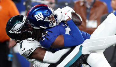Eagles-Giants Film Review: The defense has some real problems