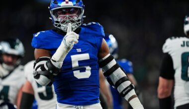 Giants’ Kayvon Thibodeaux offers praise to coordinator Shane Bowen