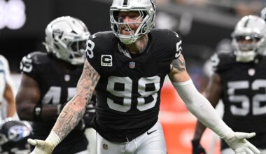 Raiders injury update: Las Vegas hopes to get Brock Bowers, Jakobi Meyers back