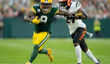 Former Raiders Week 6: Josh Jacobs 150 yards lead to Packers’ win