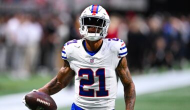 Buffalo Bills injury report: Three out vs Carolina Panthers