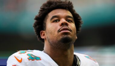 Anthony Weaver critical of Chop Robinson at Thursday press availability