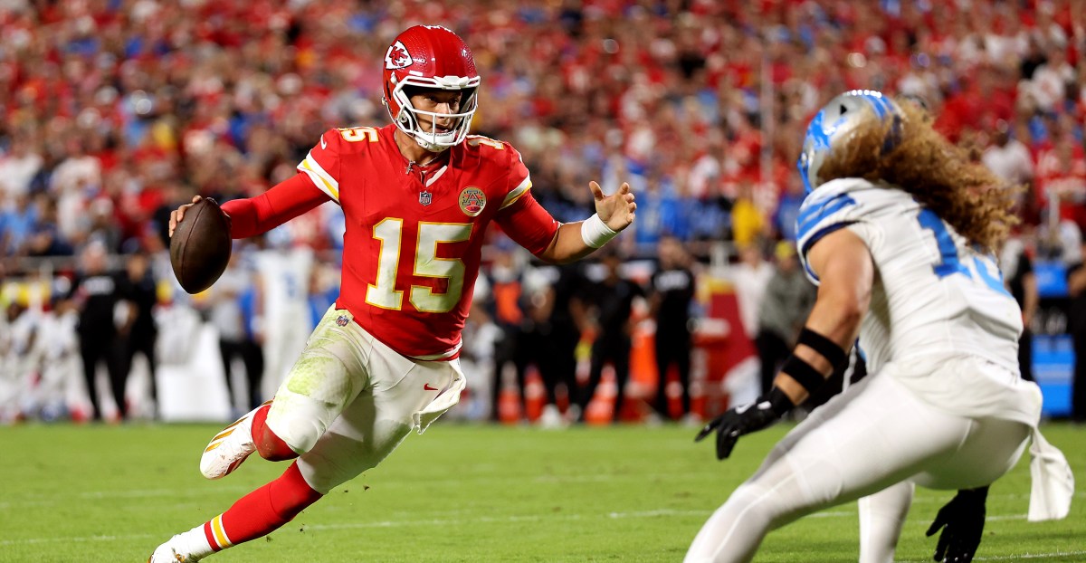 Patrick Mahomes’ scrambling more than ever in 2025