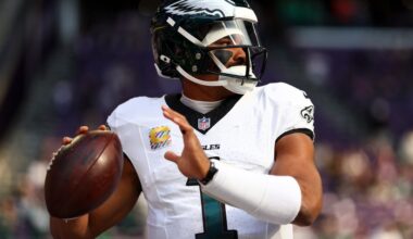 Eagles vs. Vikings: Live score updates, highlights, injury news