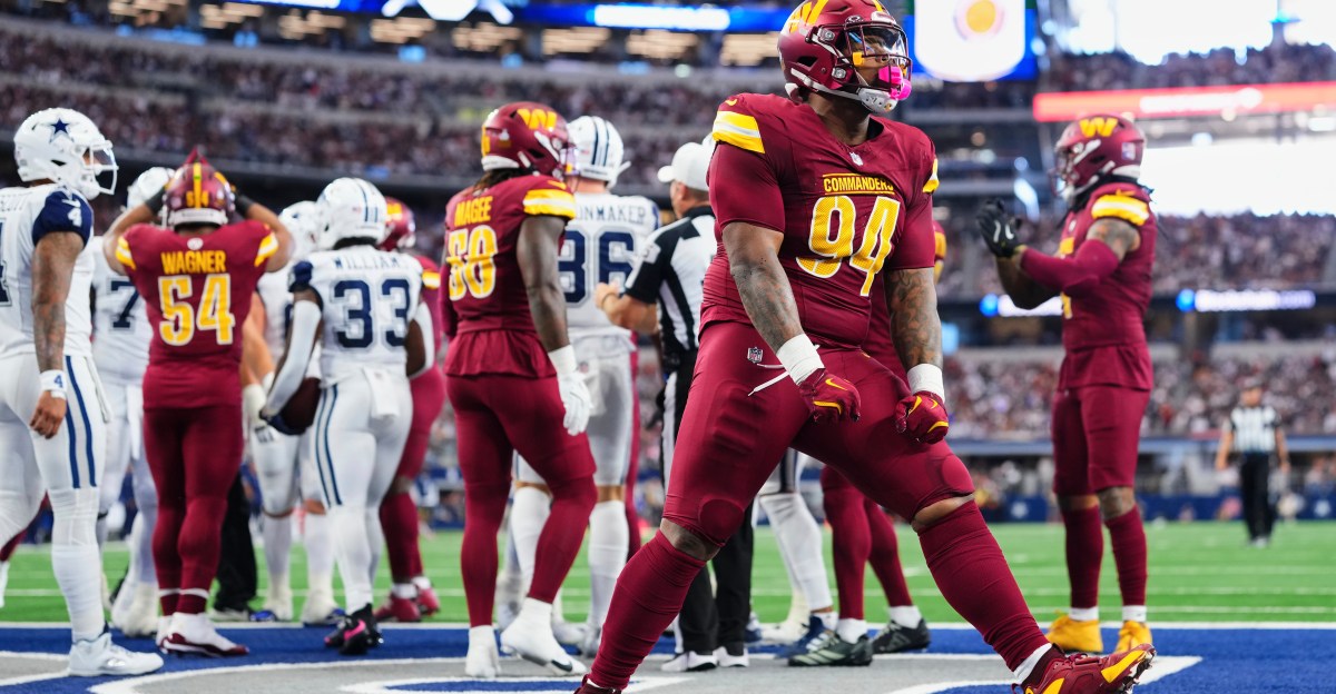 Stats and Snaps - 2025 Week 7, Commanders @ Dallas Cowboys