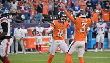 Denver Broncos kicker Wil Lutz named AFC Special Teams Player of the Month