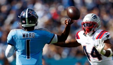 Patriots linebacker K’Lavon Chaisson earns AFC honors following Week 7