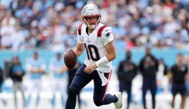 Drake Maye analysis: How Patriots QB performed vs. Titans in Week 7