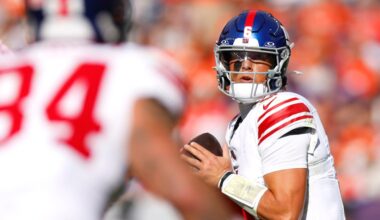 Giants’ OC Mike Kafka: Giants trust Jaxson Dart when they have ‘gotta have it’