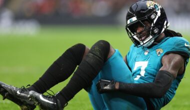 Jacksonville Jaguars fall in NFL power rankings entering Week 8 bye