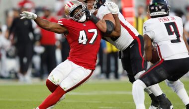 49ers news: Bryce Huff, Jake Brendel to miss couple weeks