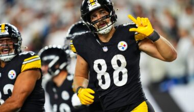 Steelers injury report: Pat Freiermuth full participant on Thursday