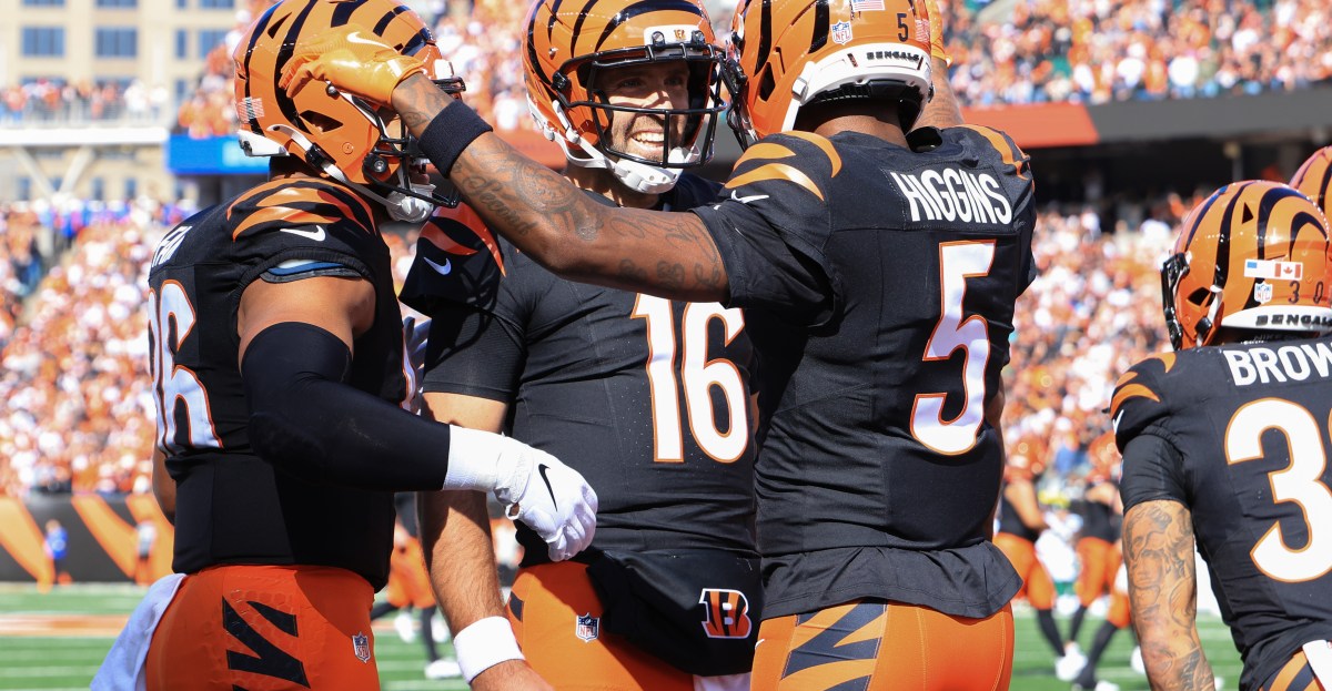 Tee Higgins ties Bengals record touchdown streak