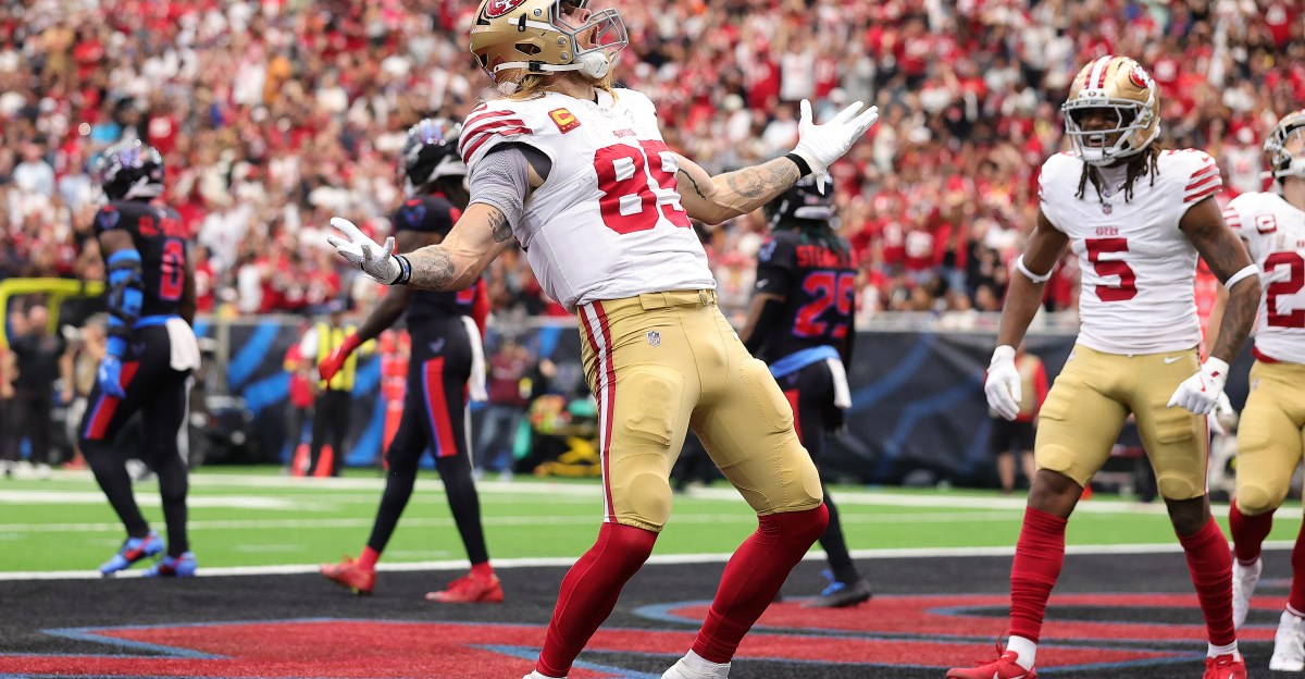 49ers news: George Kittle leads this week’s 3 stars on National Tight Ends Day