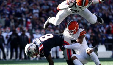 Cleveland Browns vs. New England Patriots Week 8 live game message board and fan discussion