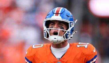 Game balls for the Denver Broncos win over the Dallas Cowboys