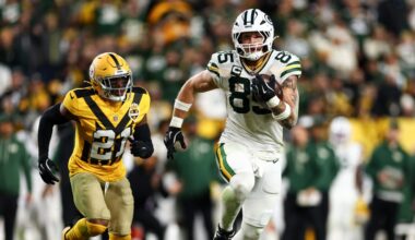 Tucker Kraft and Romeo Doubs are well on their way to career years