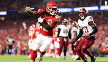 Chiefs’ Kareem Hunt on short-yardage situations: ‘It’s wins and losses ’