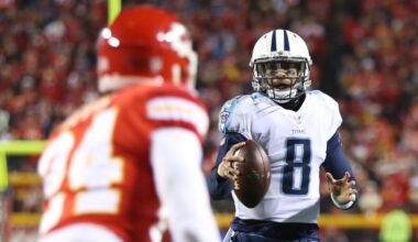 The Chiefs still remember Marcus Mariota’s postseason pass to himself