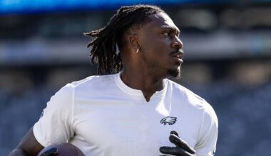 A.J. Brown misses Wednesday's practice