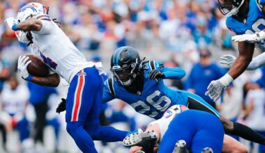 Panthers' defense looking to their own blueprint to bounce back from loss